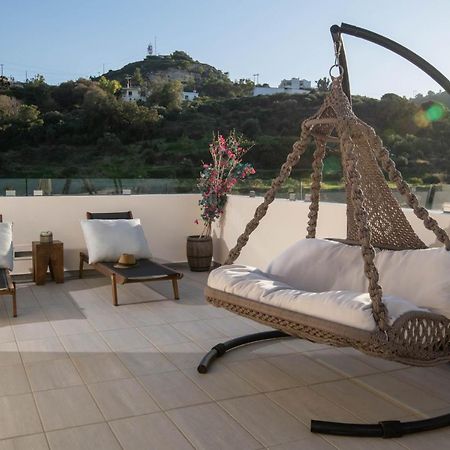 Helen Luxury Holiday House With Sea View Rethymno  Luaran gambar