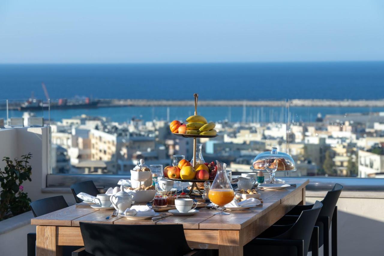 Helen Luxury Holiday House With Sea View Rethymno  Luaran gambar