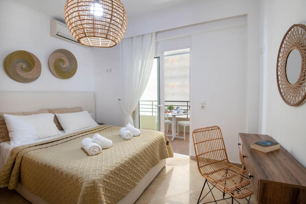Helen Luxury Holiday House With Sea View Rethymno  Luaran gambar