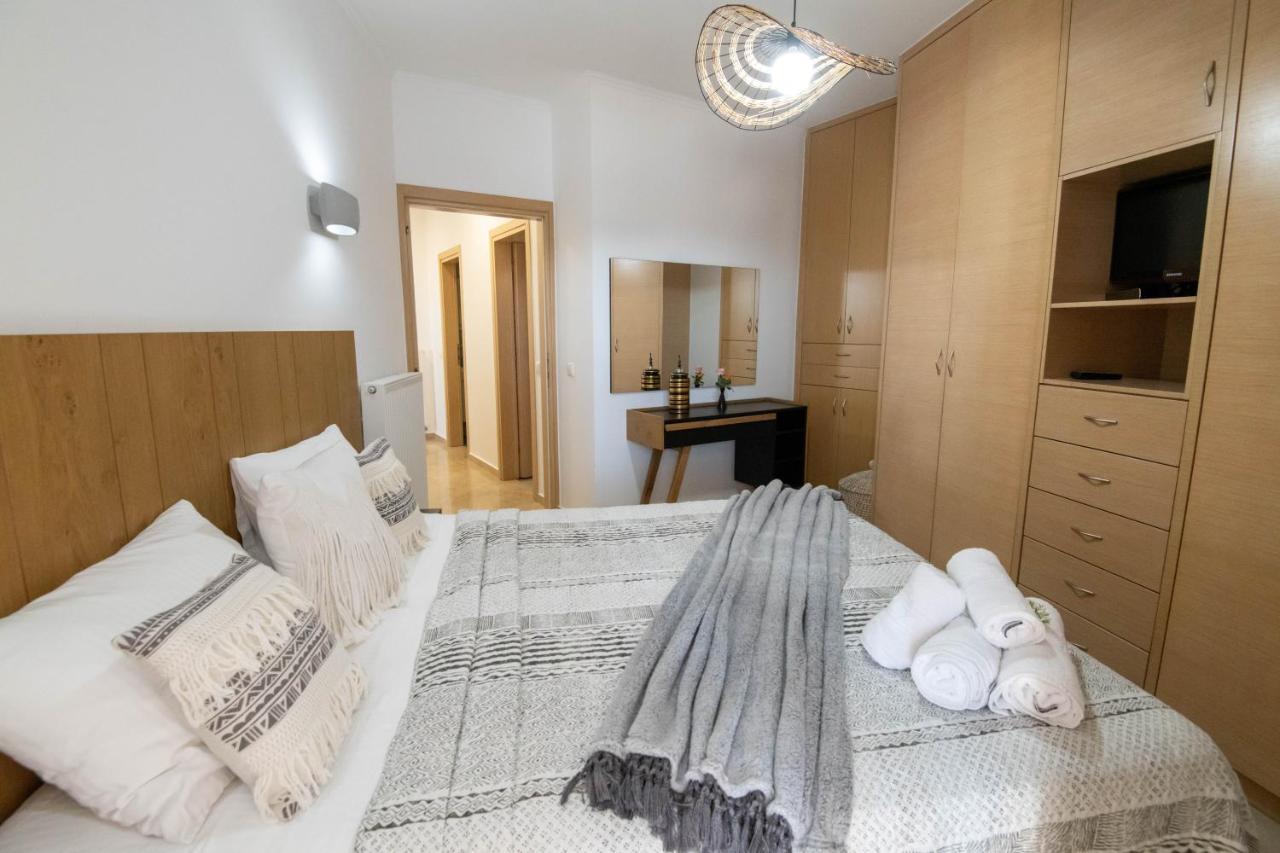 Helen Luxury Holiday House With Sea View Rethymno  Luaran gambar