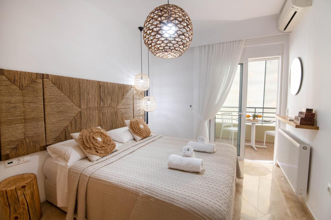 Helen Luxury Holiday House With Sea View Rethymno  Luaran gambar