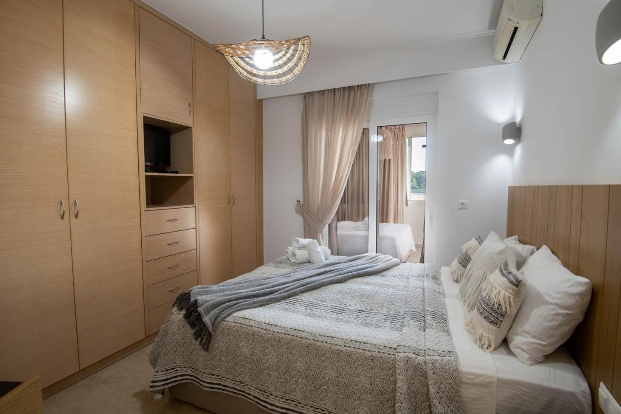 Helen Luxury Holiday House With Sea View Rethymno  Luaran gambar