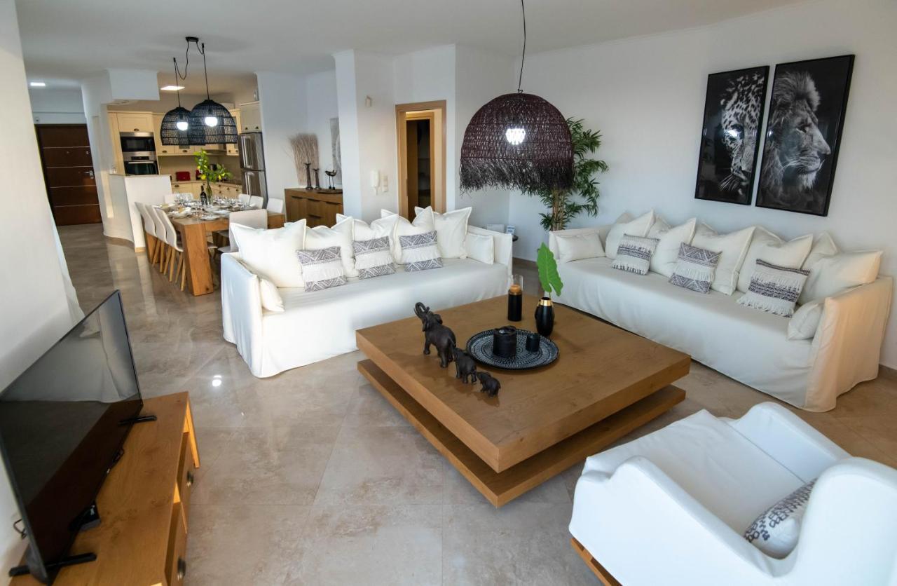 Helen Luxury Holiday House With Sea View Rethymno  Luaran gambar